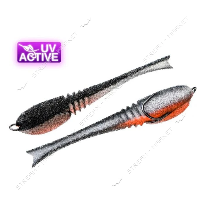 Поролоновая рыбка Dancing Fish 4" Reverse Tail 701 5шт