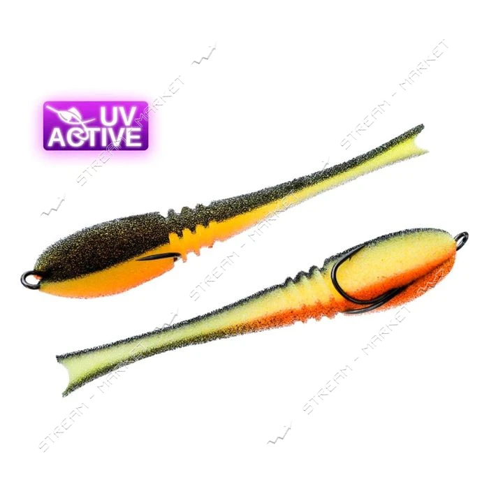 Поролоновая рыбка Dancing Fish 4" Reverse Tail 703 5шт
