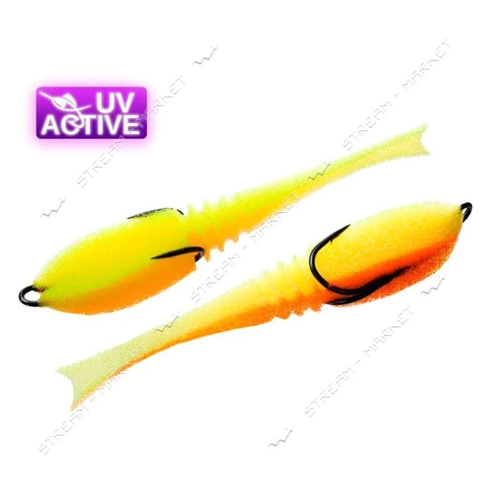 Поролоновая рыбка Dancing Fish 4" Reverse Tail 710 5шт
