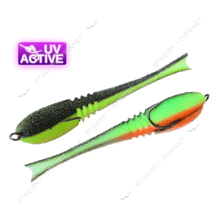 Поролоновая рыбка Dancing Fish 3.5" Reverse Tail 802 5шт