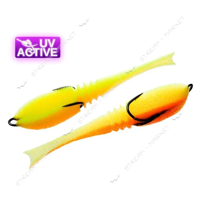 Поролоновая рыбка Dancing Fish 3.5" Reverse Tail 810 5шт                                            