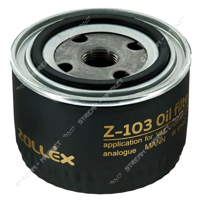 Фильтр масляный Zollex Z-103 WL7168 ВАЗ 2108-09                                                     