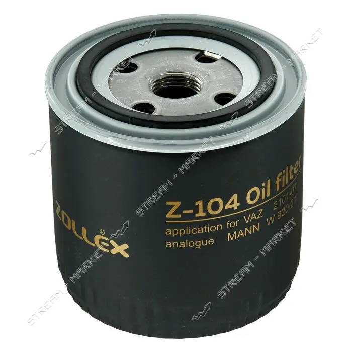 Фильтр масляный Zollex Z-104 WL7067 A210048 OC383