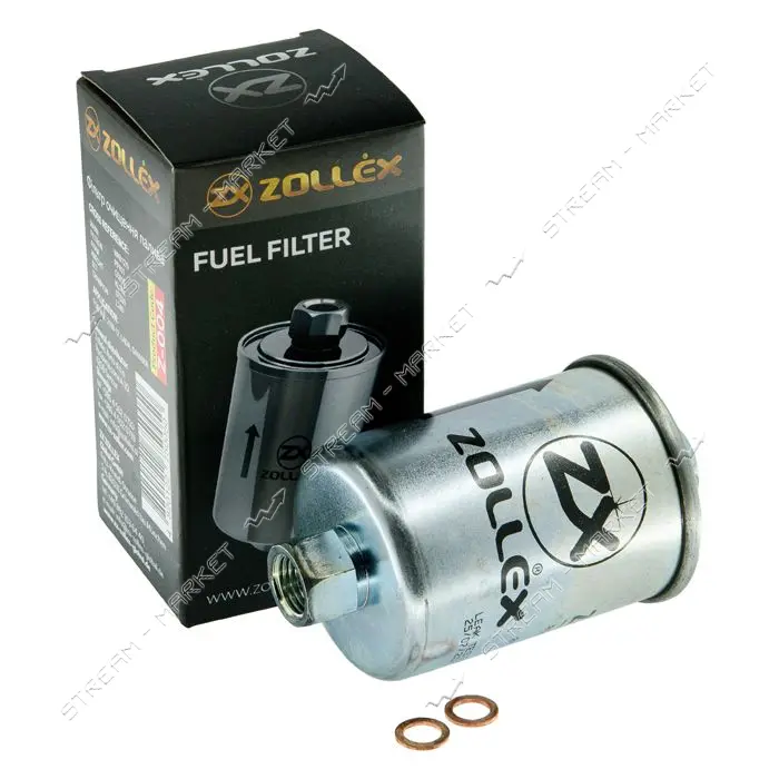 Фильтр топливный Zollex Z-004 WF8182 ВАЗ 2110 гайка