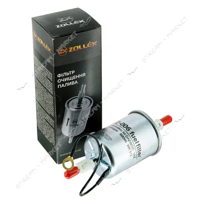 Фильтр топливный Zollex Z-006 WF8101 Daewoo ВАЗ 2110 трубка