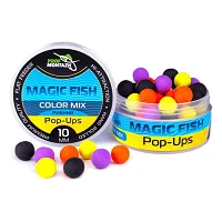 Бойл POP UPS рыбный СOLOR MIX MAGIC FISH 10мм