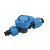 Presto-PS 31216 ( 30217 ) Кран стартовый с поджимом для капельной ленты 16 мм (кратно упаковке 50шт)