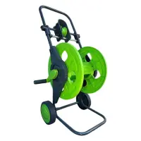 Тележка Presto 3005 с составителем поливочного шланга с колесами 60м 1/2 зеленая                    