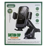 Автодержатель Jokade JH034 15W Wireless Charging черный