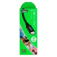 Кабель Jokade JA022 Lightning 3A 1м Silicone черный                                                 