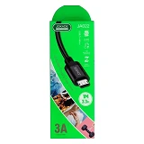 Кабель Jokade JA022 Micro 3A Silicone 1м черный                                                     