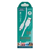 Кабель Jokade JA023 Lightning 3А 1м Silicone белый                                                  