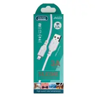Кабель Jokade JA023 Lightning 3А 1м Silicone белый                                                  