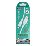 Кабель Jokade  JA023 Micro 3A Silicone 1м белый                                                     