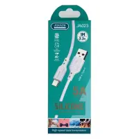 Кабель Jokade JA023 Type-C 5A 1м Silicone белый                                                     
