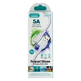 Кабель Jokade JA035 Lightning 5A 1м Silicone белый