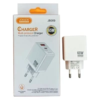 Сетевое зарядное устройство Jokade JB045 USB-A плюс USB-C/PD65W белый