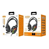 Наушники Jokade проводные накладные с микрофоном JD053 RGB Colored черный                           