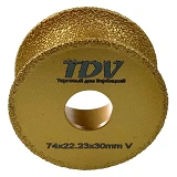 Фреза алмазная TDV вакуумного спекания фрезерования 70мм 30мм 22.2