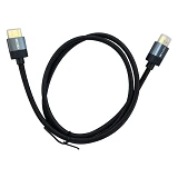 Кабель Kakusiga HDMI-HDMI 4K KSC-983 HDTV 2.0 1м textile черный