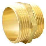 Ниппель Nikiforoff латунь 1 1/4"Н-1 1/4"Н FTN