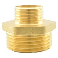 Ніпель Nikiforoff латунь 1/2"З-1"З FTN                                                              