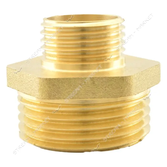 Ниппель Nikiforoff латунь 1/2"Н-1"Н FTN