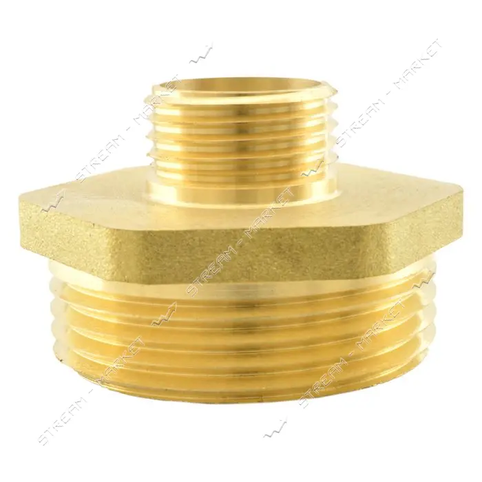 Ниппель Nikiforoff латунь 1/2"Н-1 1/4"Н FTN