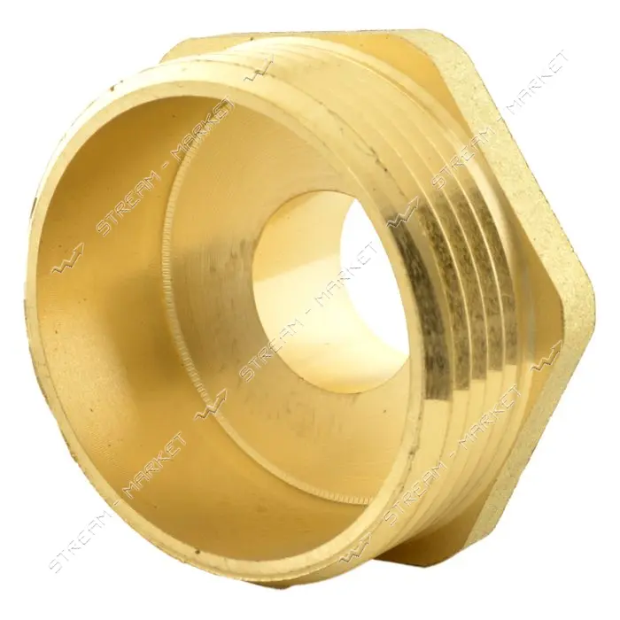 Ниппель Nikiforoff латунь 1/2"Н-1 1/4"Н FTN