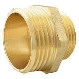 Ниппель Nikiforoff латунь 3/4"Н-1"Н FTN
