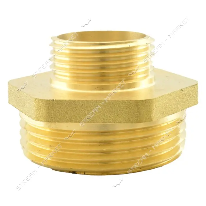 Ниппель Nikiforoff латунь 3/4"Н-1 1/4"Н FTN                                                         