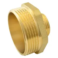 Ніпель Nikiforoff латунь 3/4"З-1 1/2"З FTN                                                          