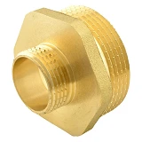 Ниппель Nikiforoff латунь 3/4"Н-1 1/2"Н FTN                                                         