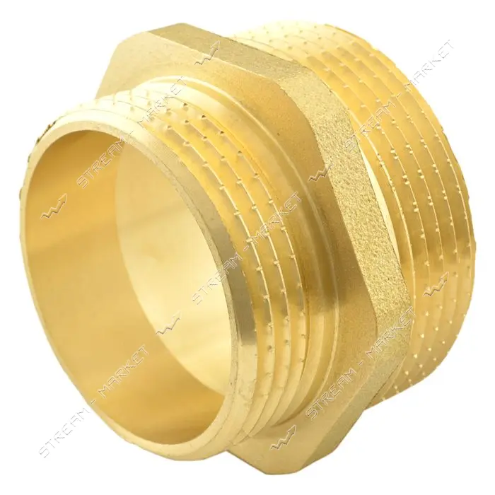 Ниппель Nikiforoff латунь 1 1/4"Н-1 1/2"Н FTN