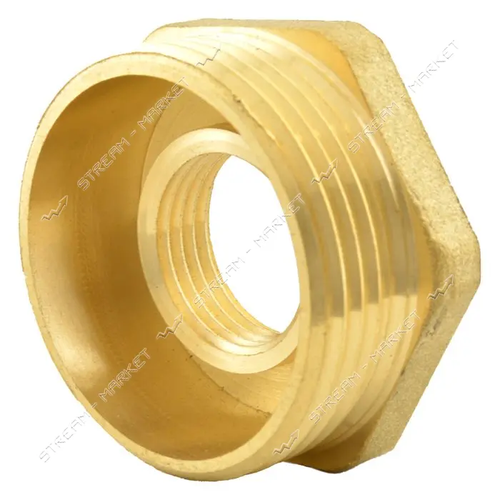 Футорка Nikiforoff латунь 1/2"В-1 1/4"Н FTN
