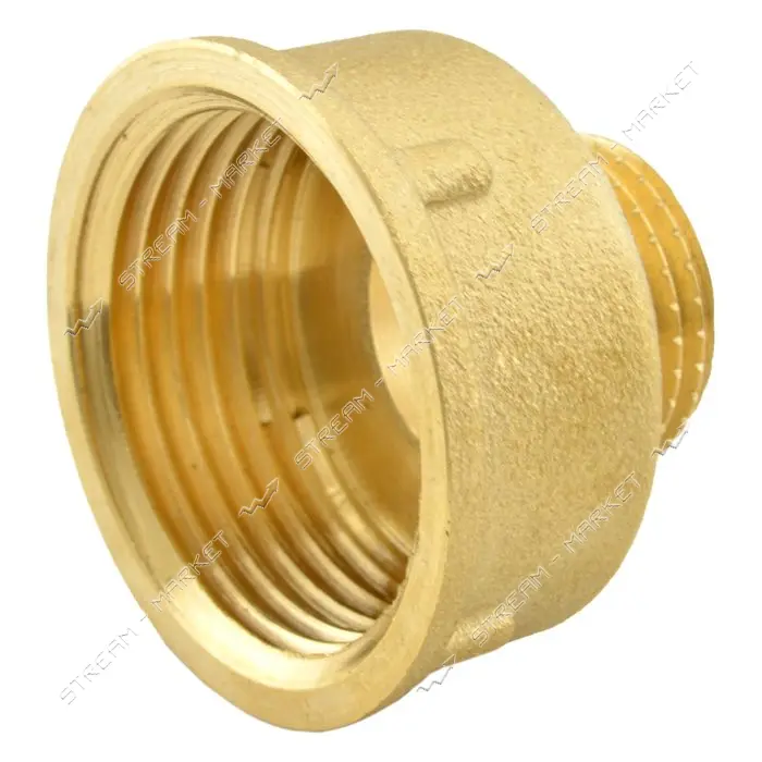 Переходник Nikiforoff латунь 1/2"Н-1"В FTN                                                          