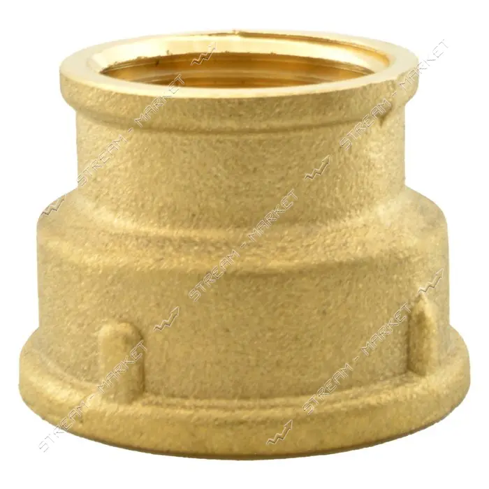 Муфта переходная Nikiforoff латунь 1/2"В-3/4"В FTN