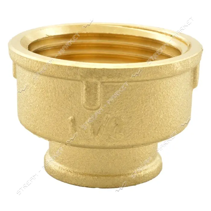 Муфта переходная Nikiforoff латунь 1/2"В-1"В FTN