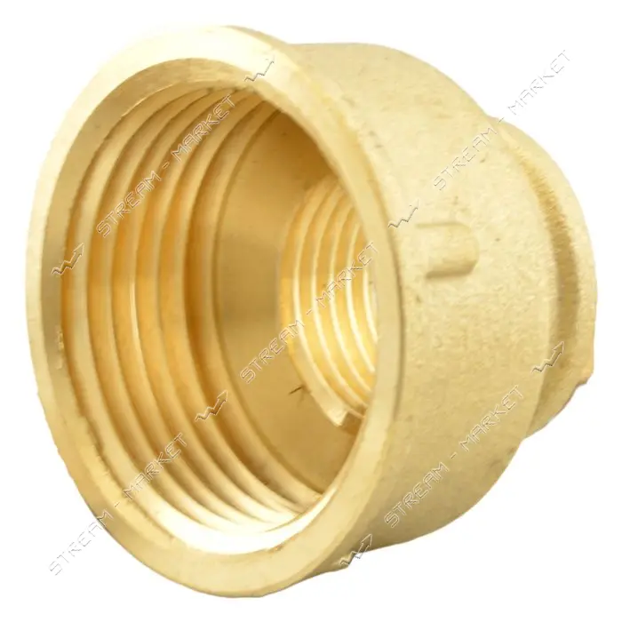 Муфта переходная Nikiforoff латунь 1/2"В-1"В FTN