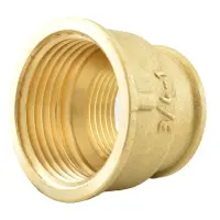 Муфта переходная Nikiforoff латунь 3/4"В-1"В FTN                                                    