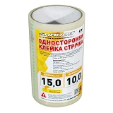 Скотч УФ-стабилизированный 36 мес для ремонта теплиц 100мкм 15смх10м