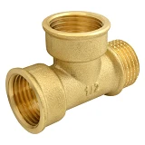 Тройник Nikiforoff латунь 1/2"В-1/2"В-1/2"Н FTN