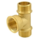 Тройник Nikiforoff латунь 1/2"Н-1/2"В-1/2"Н FTN