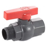 Кран шаровый Presto-PS PFV-0140 32мм с наружной и внутренней резьбой 1 1/4 дюйм