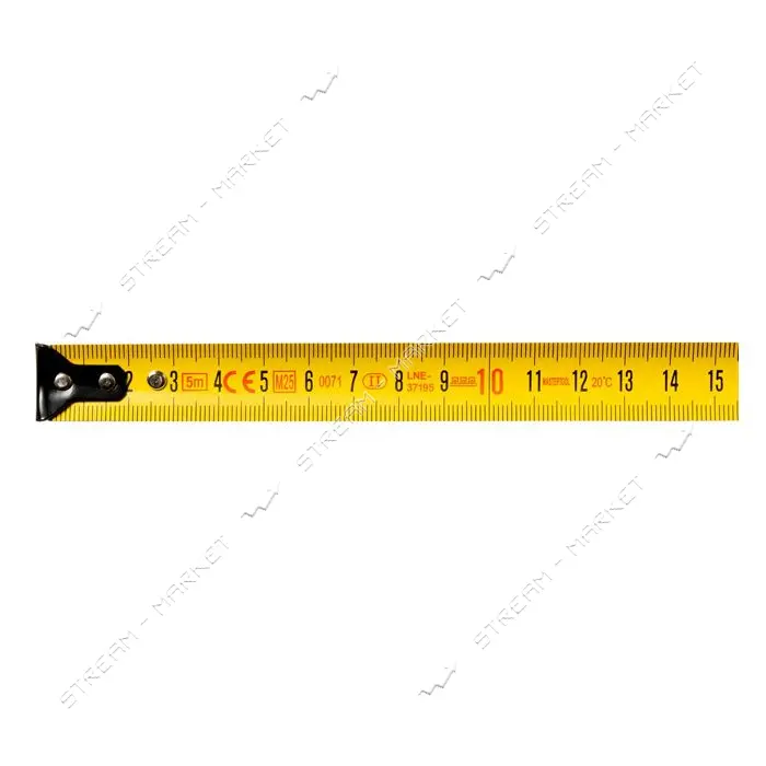 Рулетка MasterTool 65-2105 5мх13мм фиксатор полотна кнопка STOP противоскользящий крючок