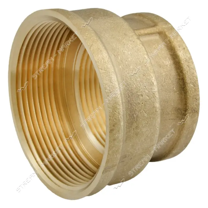 Муфта латунная RS 1 1/2"В-2"В 40-50мм                                                               