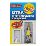 Сетка антимоскитная дверная на магнитах 90х210см в коробке