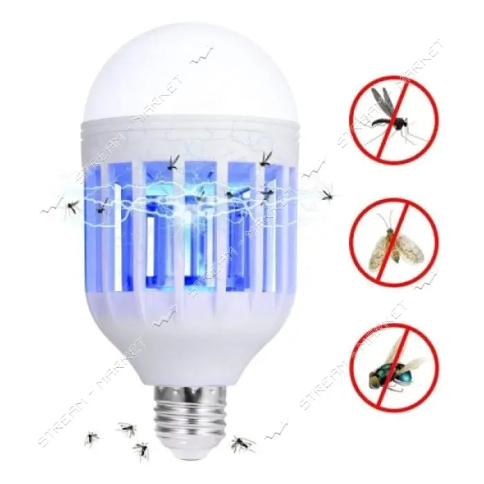 Светодиодная лампа Zapp Light приманка уничтожитель насекомых                                       