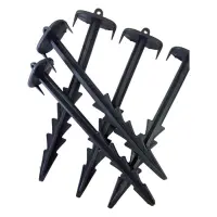 Колышки для агроволокна Garden Flora 50шт черный                                                    