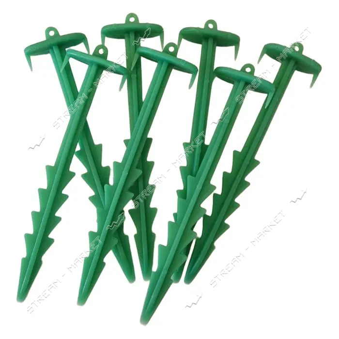 Колышки для агроволокна Garden Flora 50шт зеленый